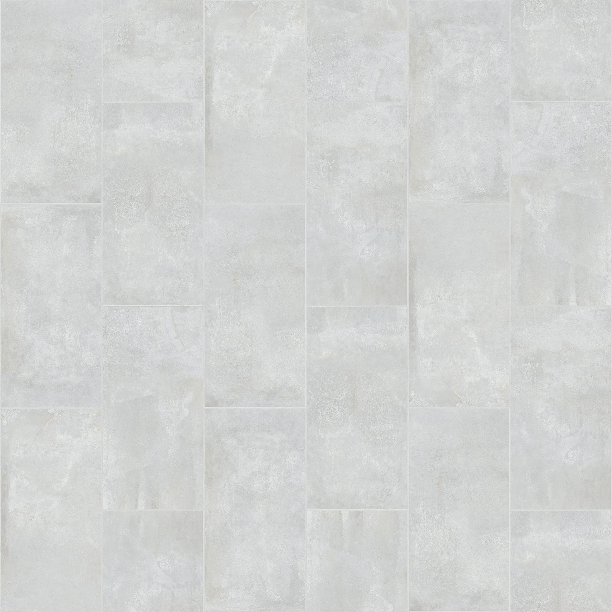 Close-up view of white and gray rectangular tiles with a textured surface.